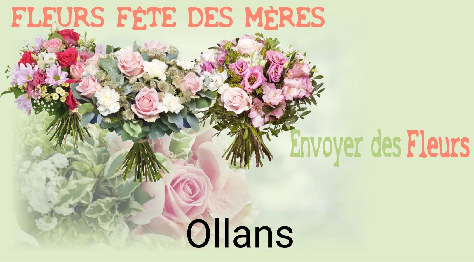 Bouquet de Fête des Mères livré à Ollans
